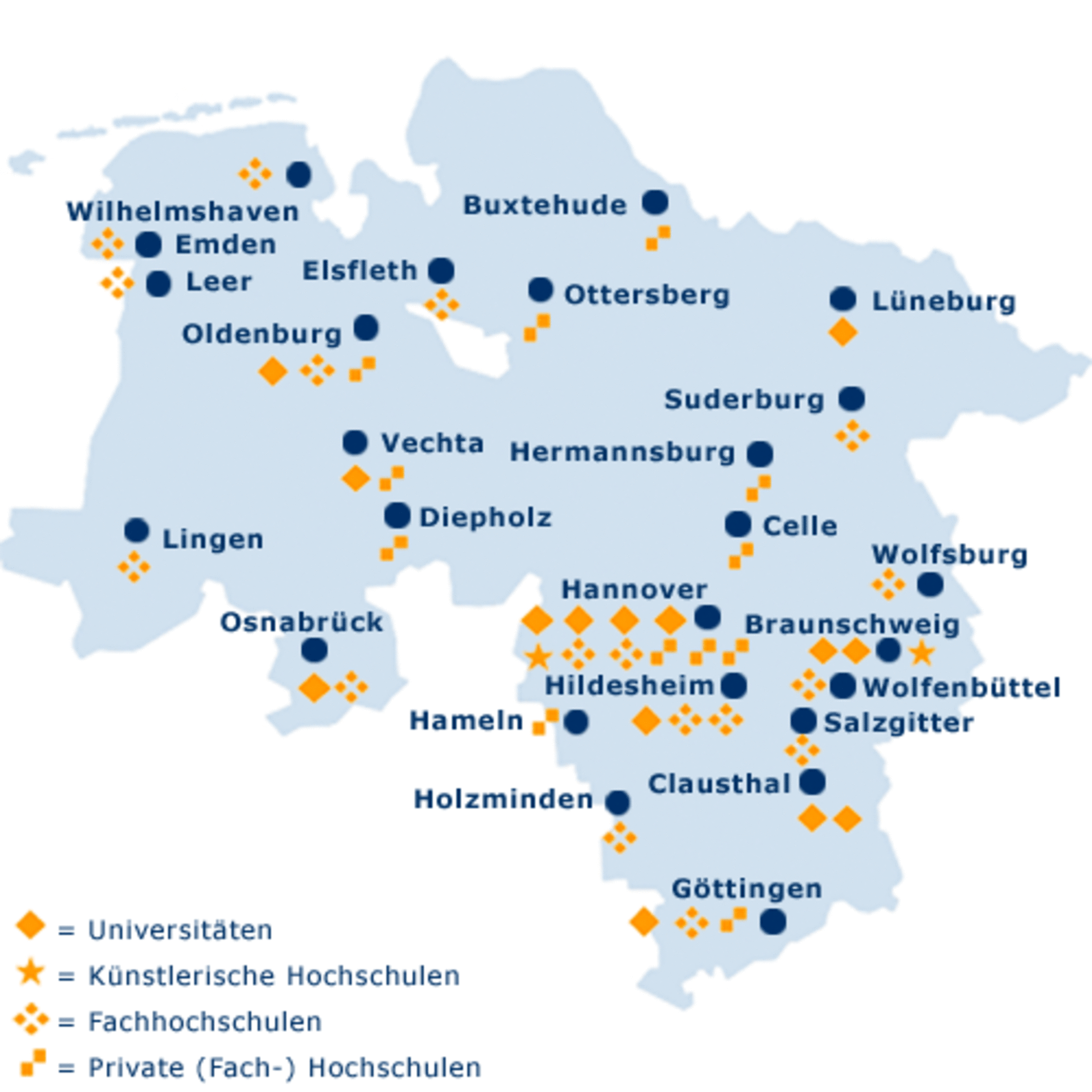 niedersachsen-karte